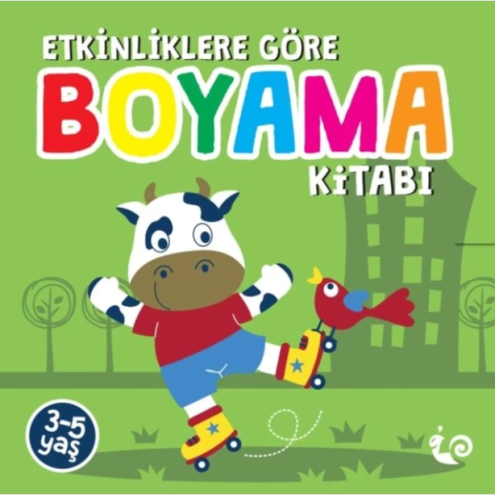 Etkinliklere Göre Boyama Kitabı - Yeşil