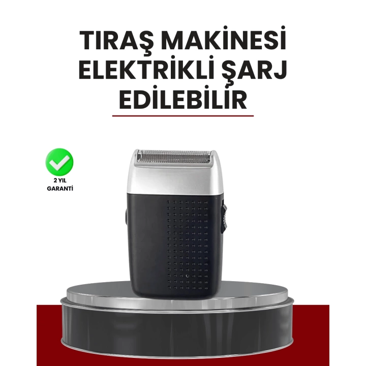 Evde Kişisel Bakımın Yeni Yolu – Kompakt ve Ergonomik Tıraş Makinesi