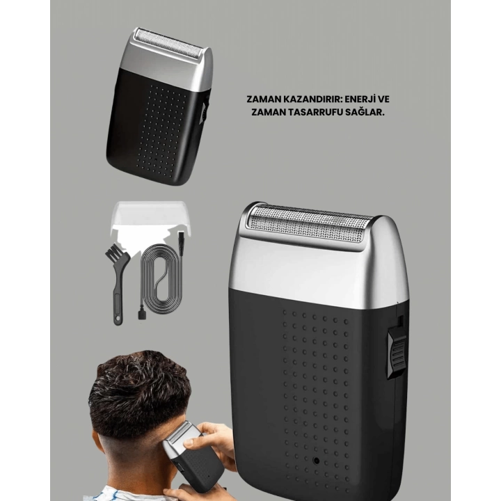 Evde Kişisel Bakımın Yeni Yolu – Kompakt ve Ergonomik Tıraş Makinesi