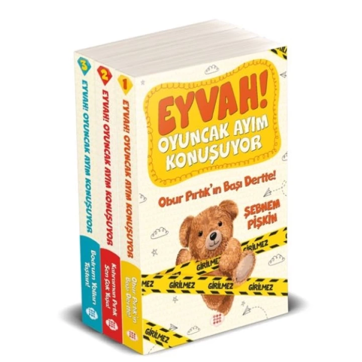 Eyvah! Oyuncak Ayım Konuşuyor Set (3 Kitap Takım)