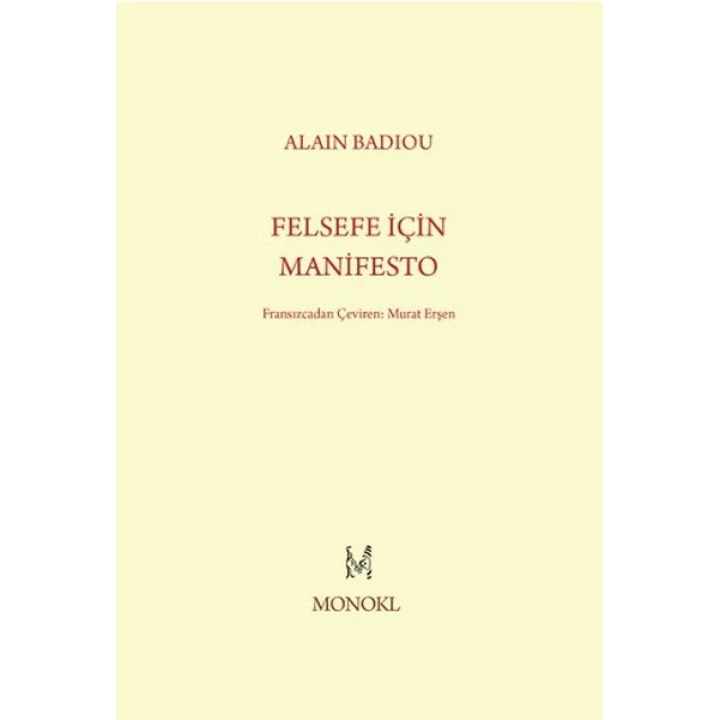 Felsefe İçin Manifesto
