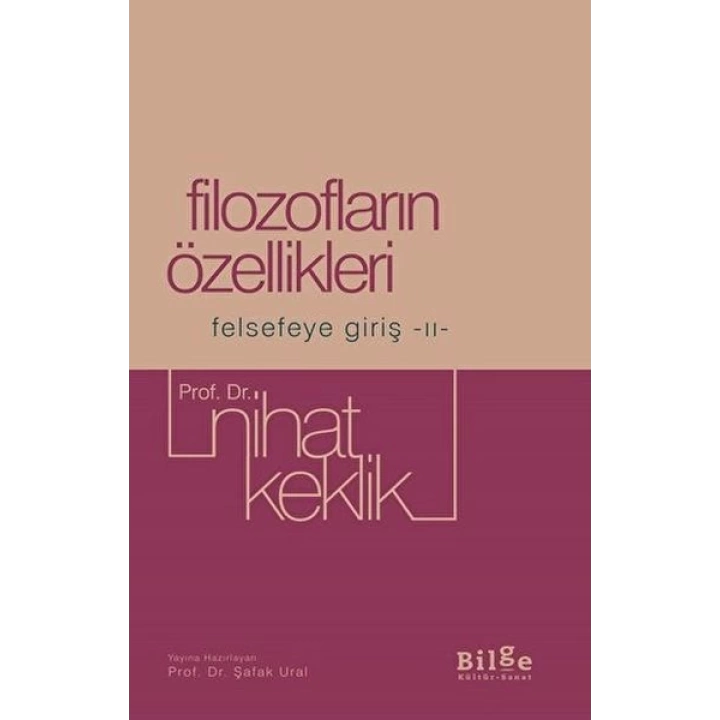 Filozofların Özellikleri