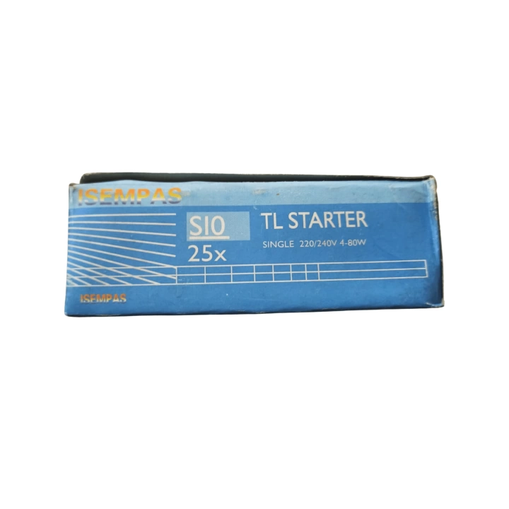 Floresan S10 Starter 220-240V 4-80 Watt 1 Paket (25 Adet)