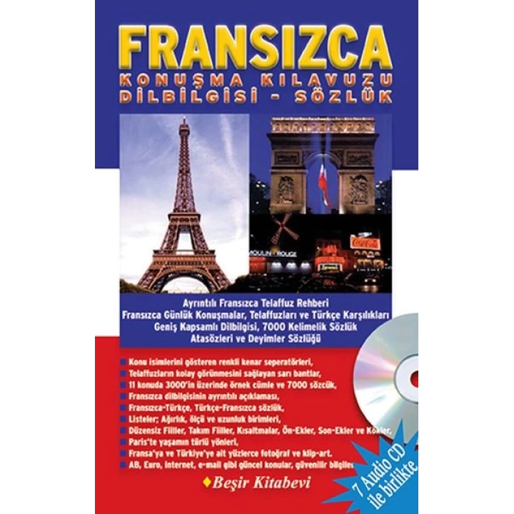 Fransızca Konuşma Kılavuzu Dilbilgisi - Sözlük (CDli)