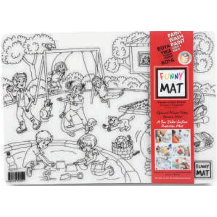 Funny Mat - Prenses Ve Oyun Bahçesi 25 X 35 Cm