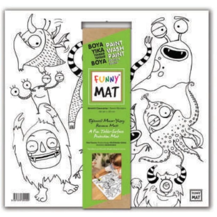 Funny Mat - Sevimli Canavarlar 40x40cm