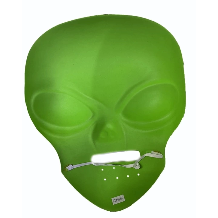 Ghoulish Productions Green Alien Mask 45x30 Cm ( Uzaylı )