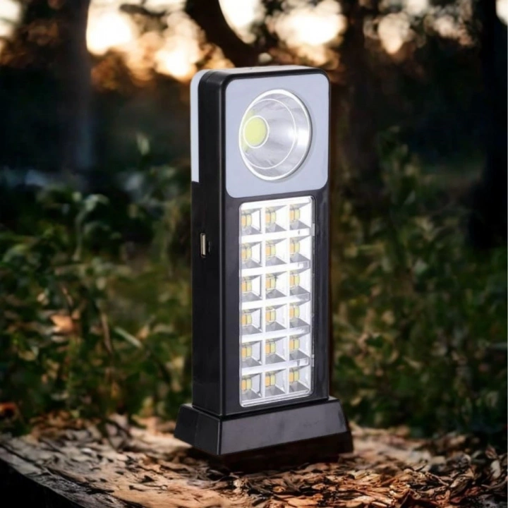 Güneş Enerjili veya USB Şarj Edilebilir Acil Durum Işığı 3W