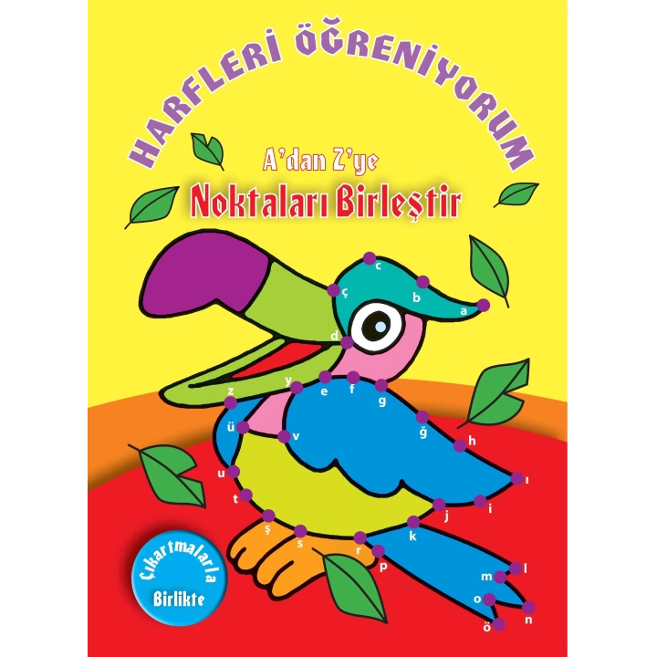 Harfleri Öğreniyorum Adan Zye Noktaları Birleştir