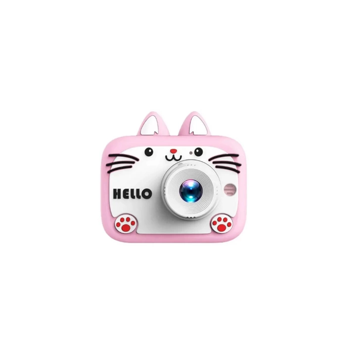 Hello Çocuk Dijital Fotoğraf Makinası 20 Mp Video Kaydedici 2.0 İnç Çift Kameralı Ks-102