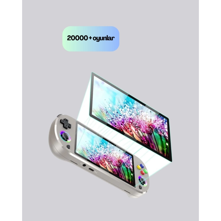 Hızlı Şarjlı, RGB Aydınlatmalı Konsol