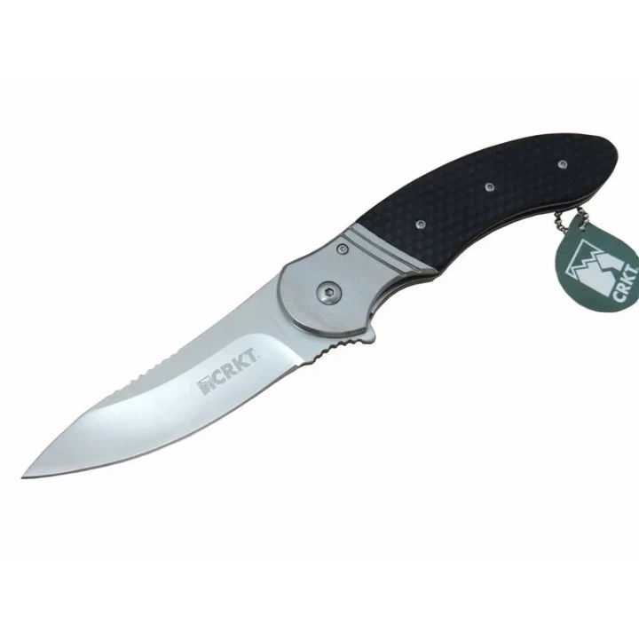 Hotenanny K 300 Kxp Kamp Çakı 23 Cm - Kaymaz Sap, Otomatik, Kılıflı