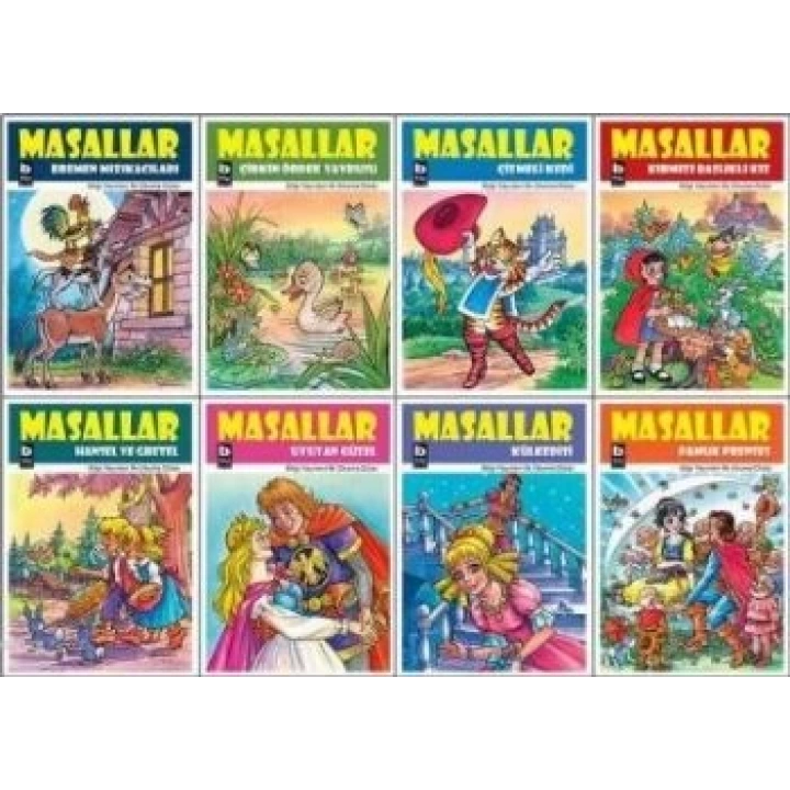 İlk Okuma Dizisi Masallar (8 Kitap)