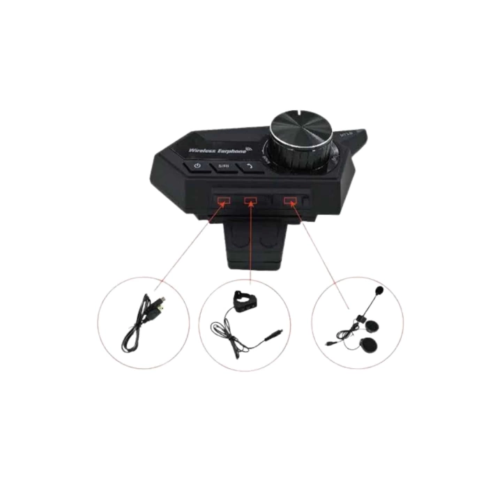 Intercom Bluetooth Kulaklık Kask Kulaklığı ANC Özelliği Yüksek Ses Kaliteli