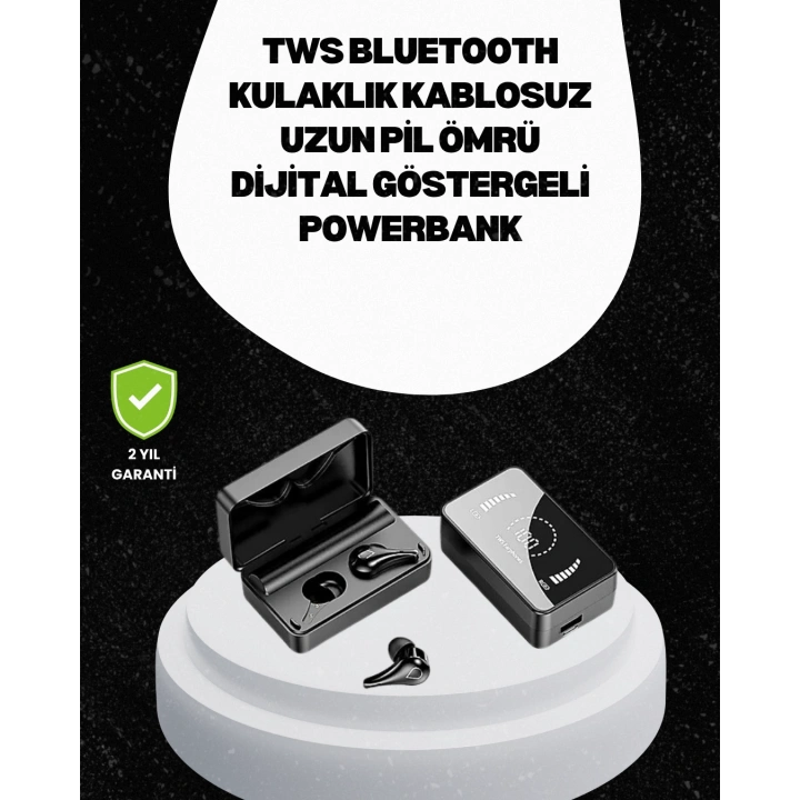 IPX Su Geçirmez Hifi Ses Kaliteli Dokunmatik Kulaklık