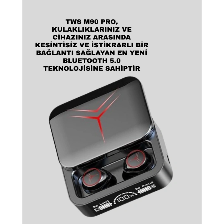 IPX6 Suya Dayanıklı Kablosuz Kulaklık – Hafif ve Taşınabilir Tasarım