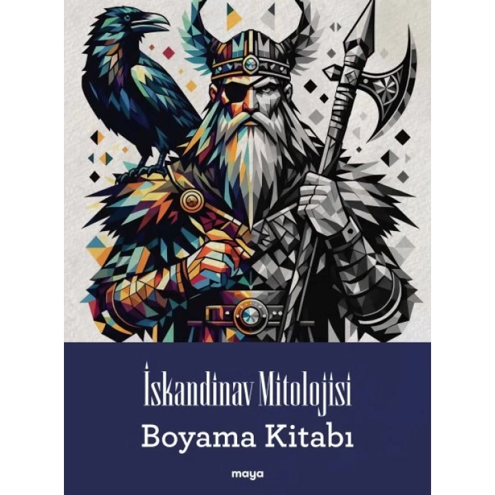 İskandinav Mitolojisi Boyama Kitabı