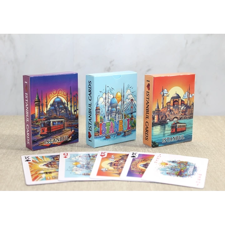 İstanbul Temalı Oyun Kartı