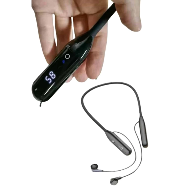 Kablolu Kulak İçi Bluetooth Kulaklık 100 Saat ANC Özellikli Boyun Bantlı