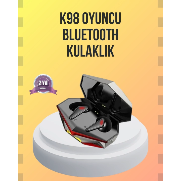Kablosuz Bluetooth Gaming Kulaklık Suya Dayanıklı