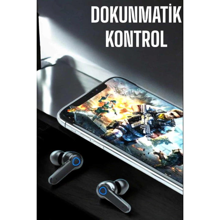 Kablosuz Bluetooth Kulaklık Dokunmatik Kontrol Uzun Pil Ömrü