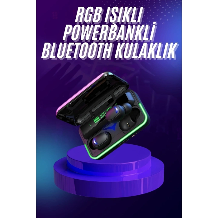 Kablosuz Bluetooth Kulaklık Rgb Gaming Oyuncu Kulaklığı Gecikme Önleyici