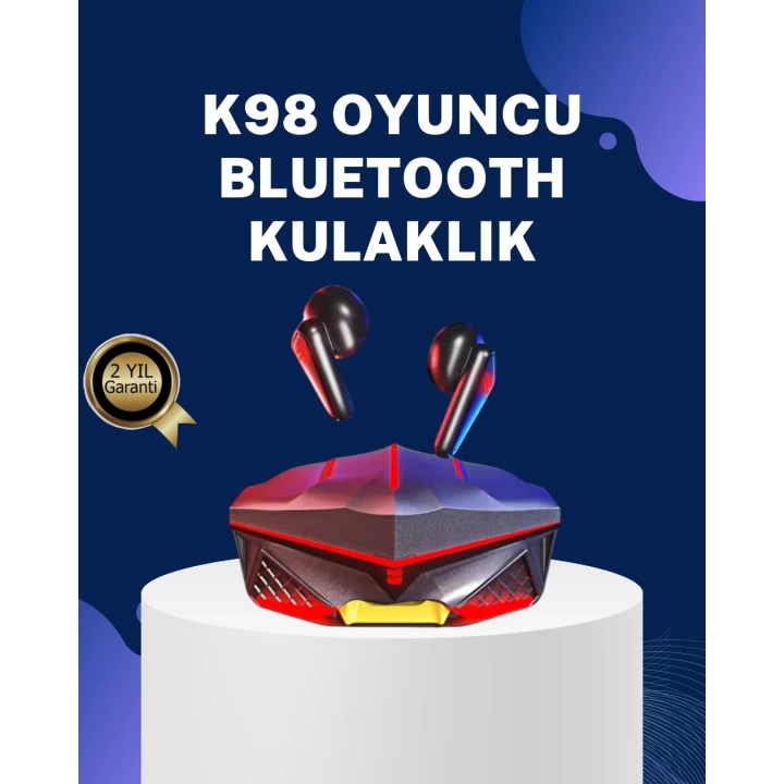 Kablosuz Gaming Kulaklık Gürültü Önleyici Mikrofonlu