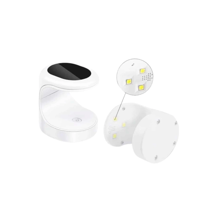 Kalıcı Oje Kurutucu Mini UV Işınlı Taşınabilir Hızlı ve Pratik Oje Kurutucu