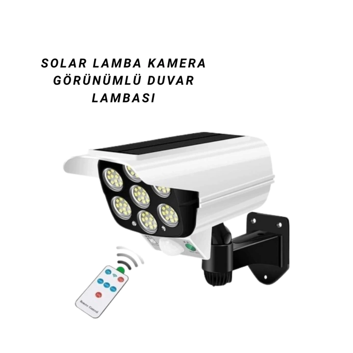 KAMERA GÖRÜNÜMLÜ BAHÇE LAMBA