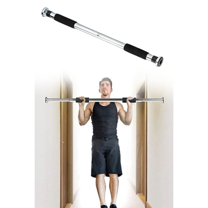 Kapı veya Koridora Takılıp Ayarlanabilen Demiri Barfiks Aleti Kapı Barfiksi