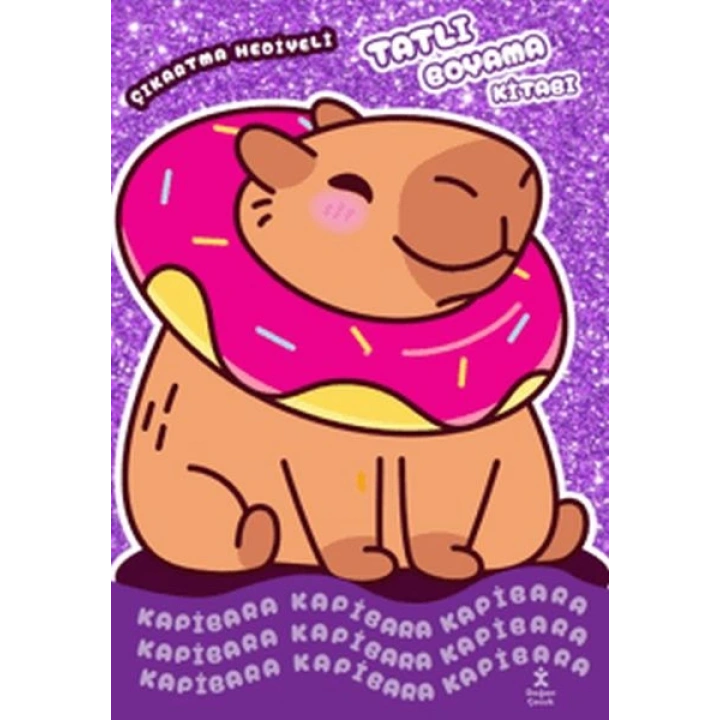 Kapibara - Tatlı Boyama Kitabı