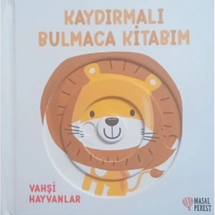 Kaydırmalı Bulmaca Kitabım - Vahşi Hayvanlar