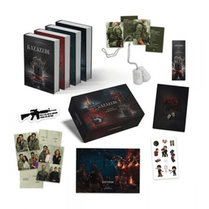 Kazazede (4 Kitap Kutulu)