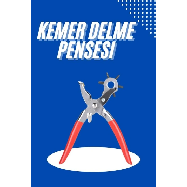 Kemer Delici Kemer Delme Pensesi Delik Açıcı Şık Aparatı Aparat