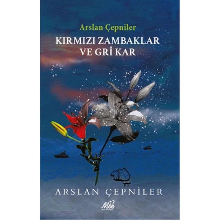 Kırmızı Zambaklar Ve Gri Kar