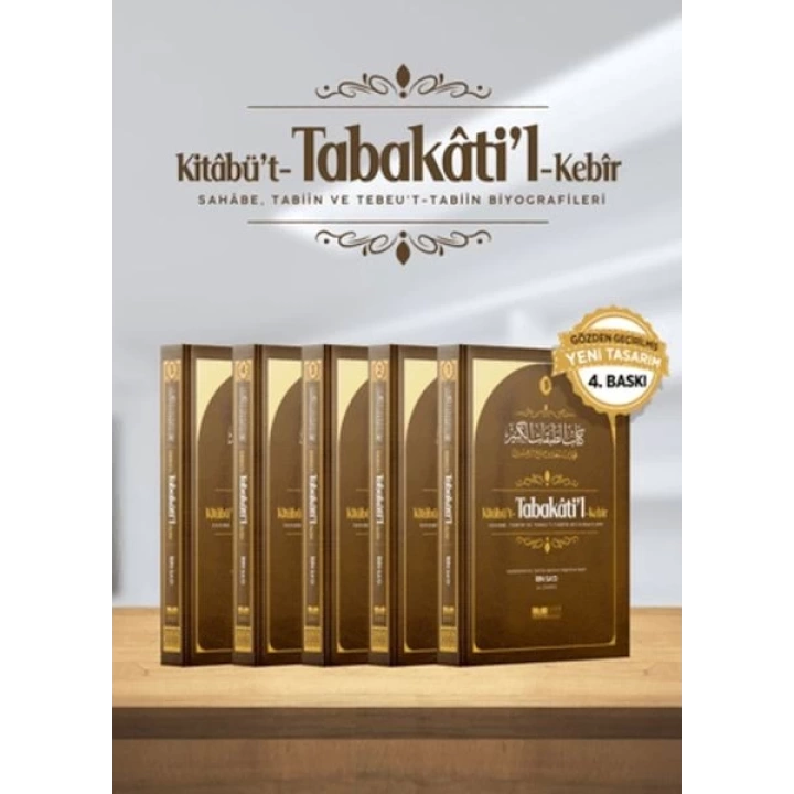 Kitabüt-Tabakatil- Kebir Tabakat (5 Cilt)