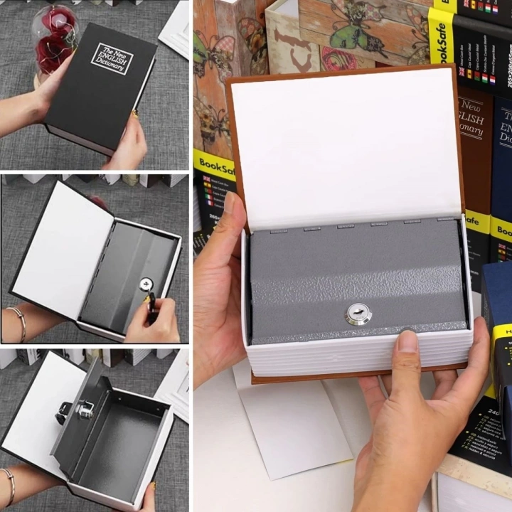 Kitap Görünümlü Gizli Kasa