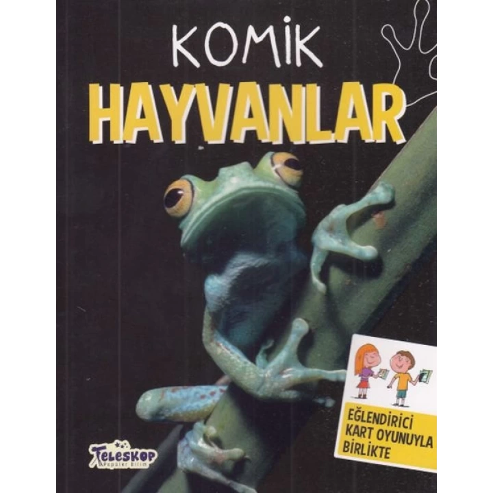 Komik Hayvanlar - Eğlendirici Kart Oyunuyla Birlikte