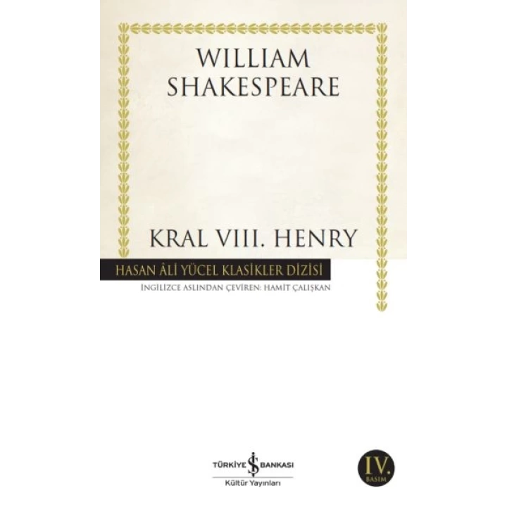 Kral VIII. Henry - Hasan Ali Yücel Klasikleri