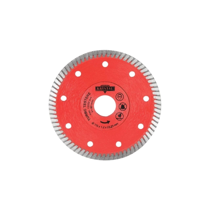 Kristal Turbo Elmas Testere 115 mm