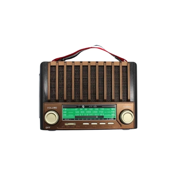 KTF-1428 Güneş Enerjili Bluetooth Hoparlör