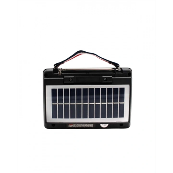 KTF-1428 Taşınabilir Güneş Enerjili Bluetooth Radyo Hoparlör – Şarjlı, Radyo, MP3, AUX Girişli