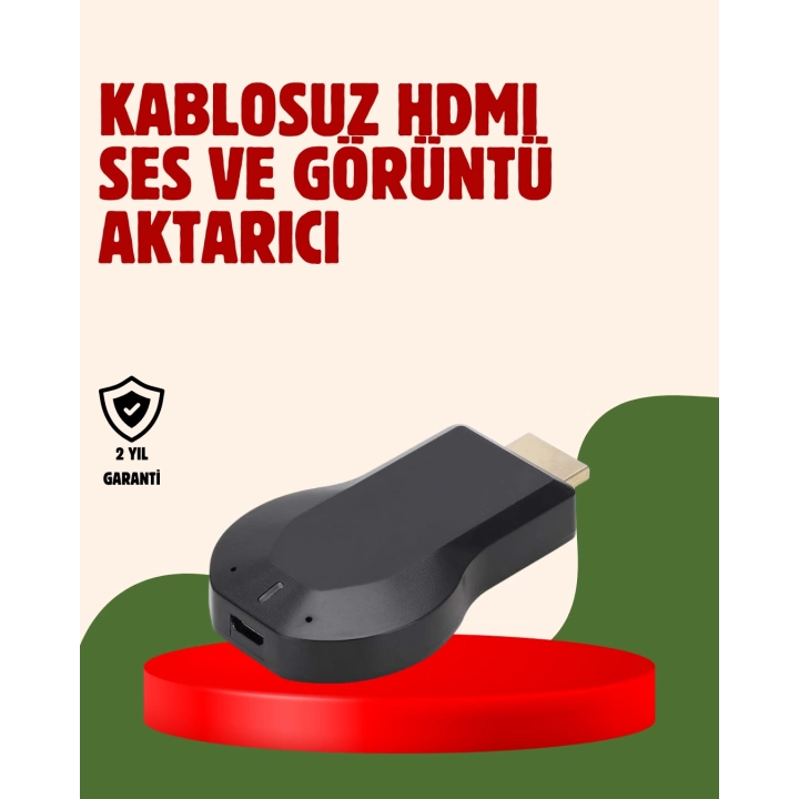 Küçük Boyutlu TV Dongle – Cep Boyutunda 1080p Ekran Yansıtıcı