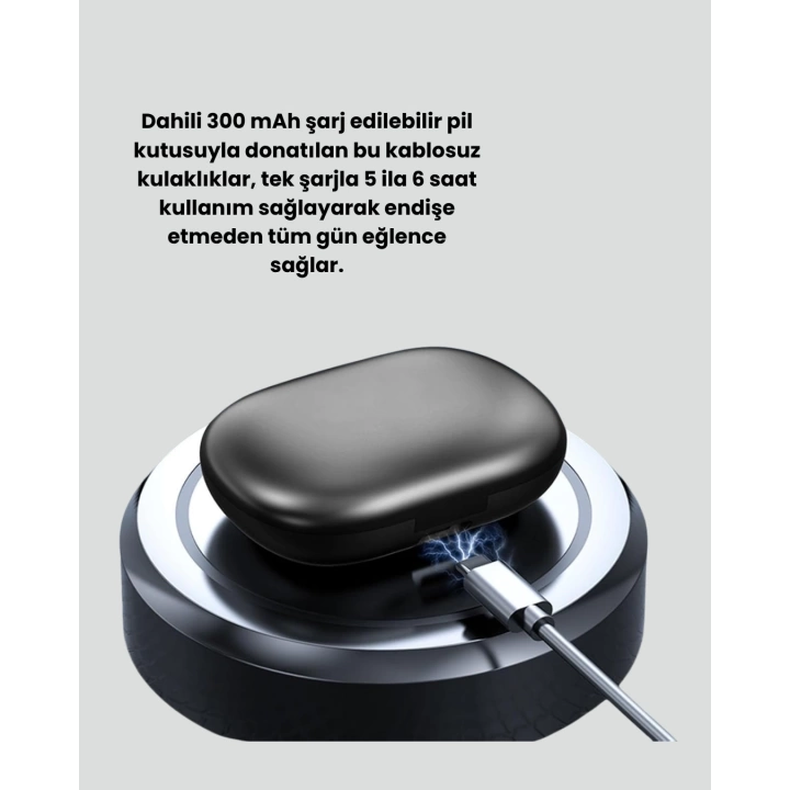 Kulağa Temas Etmeden Konforlu Kullanım – Yeni Nesil Bluetooth Kulaklık