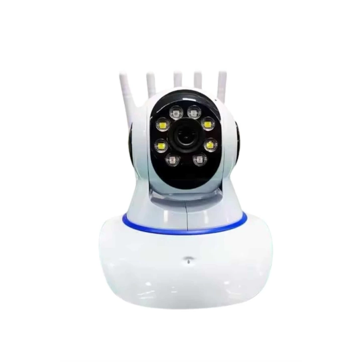 LED Aydınlatmalı 5 Antenli Motorlu 1080P Wifi Kamera Sensörlü