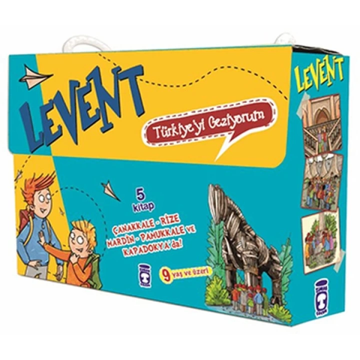 Levent Türkiyeyi Geziyorum - 1 (5 Kitap Takım)