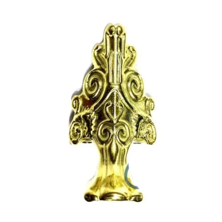 Lükens Sandık Ayağı, Kutu Ayak 4 Cm - Sarı