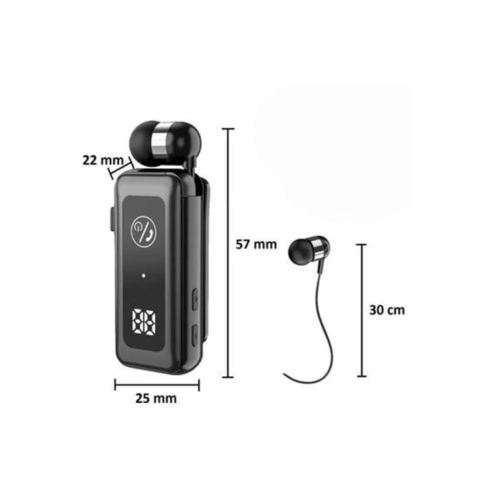 Makaralı Bluetooth Kulaklık Telefon Uyumlu Makaralı TF Kart Girişli Güç Göstergeli