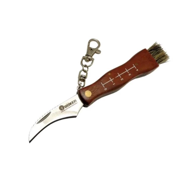 Mantar 17 Cm Kamp / Outdoor Çakı  - Yarı Otomatik, ,anahtarlıklı
