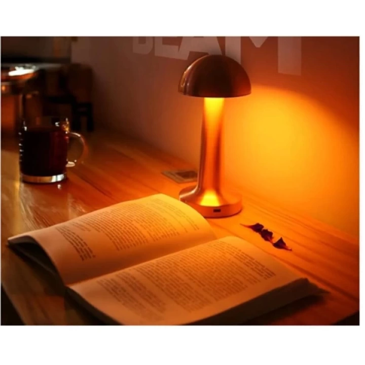Mantar Dokunmatik LED Masa Lambası